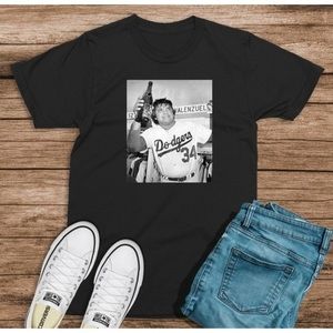 Vintage 1988 Los Angeles Dodgers Fernando Valenzuela Shirt Baseball Fan Tee